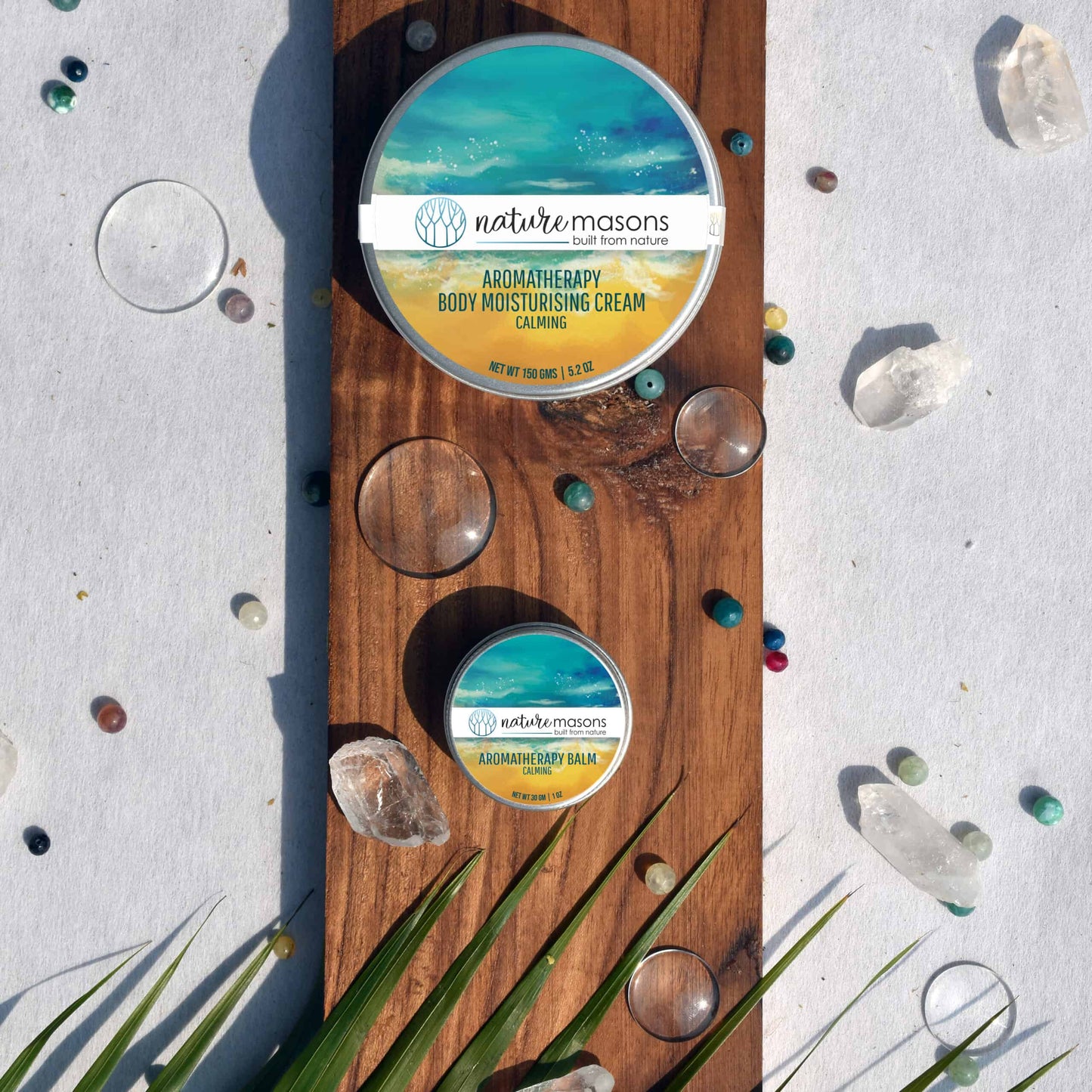 The Aromatherapy Calming Set (Cream and Balm) The Nature Masons