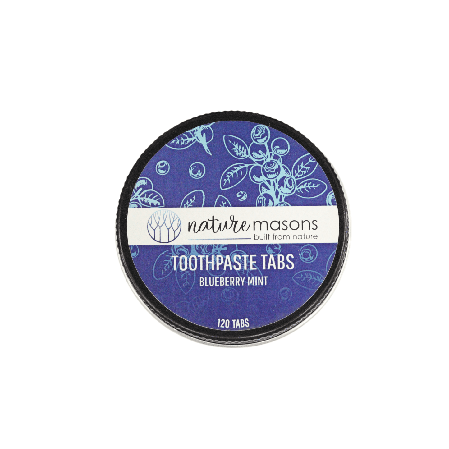 Toothpaste Tablets - Blueberry Mint The Nature Masons