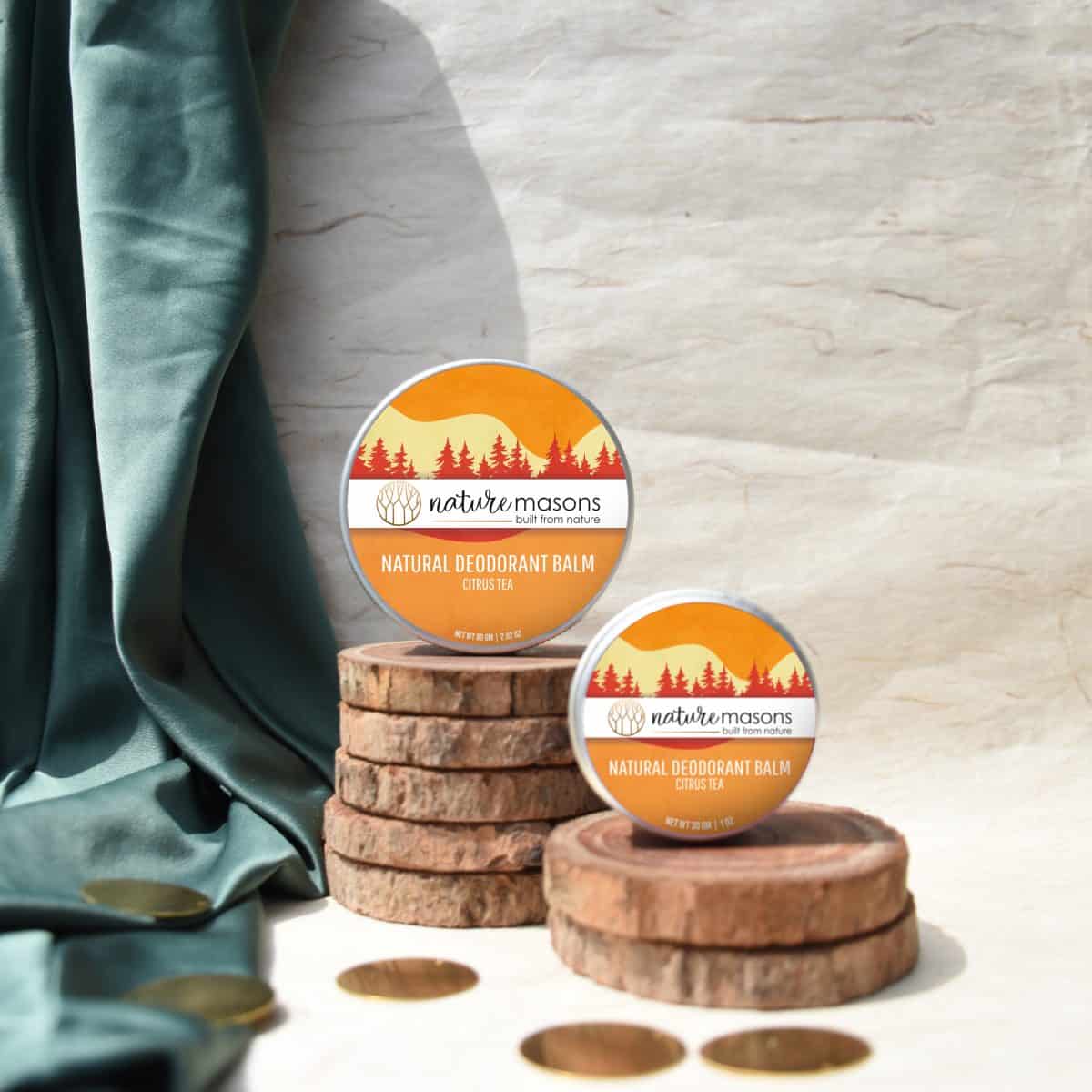 Citrus Tea - Natural Deodorant The Nature Masons