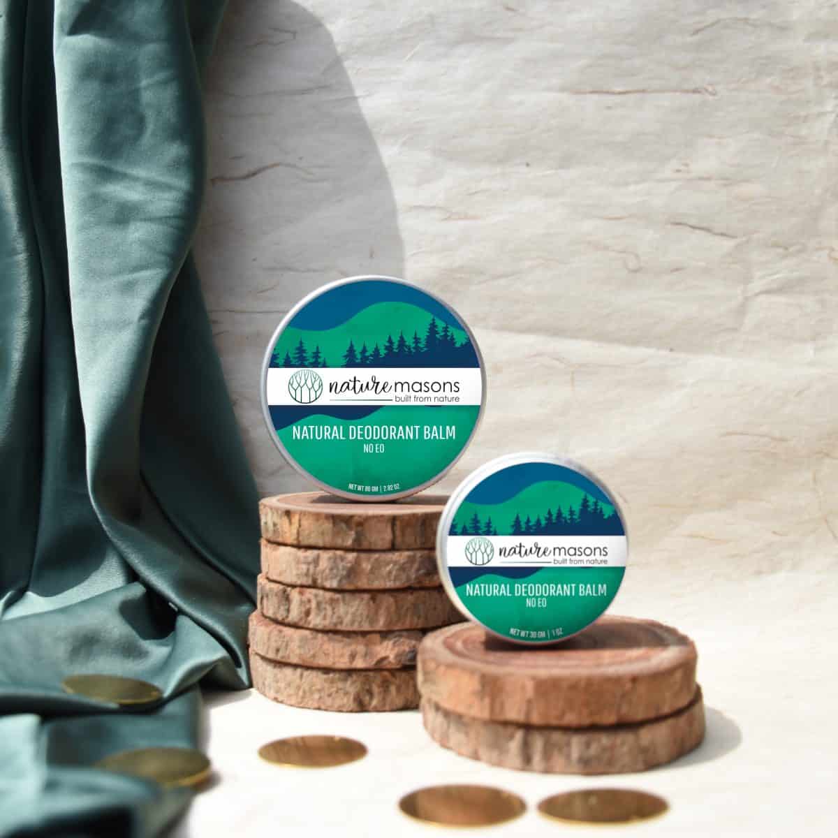 Unscented Natural Deodorant Balm The Nature Masons