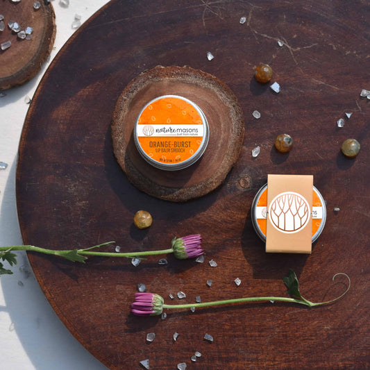 Orange Burst Lip Balm Smooch The Nature Masons