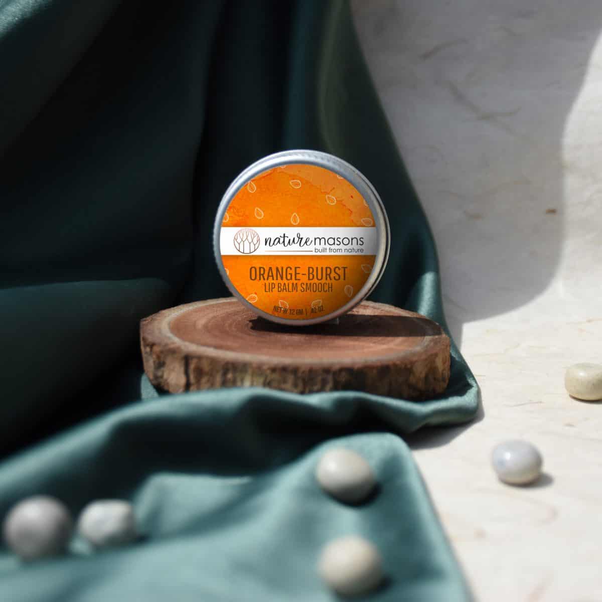 Orange Burst Lip Balm Smooch The Nature Masons