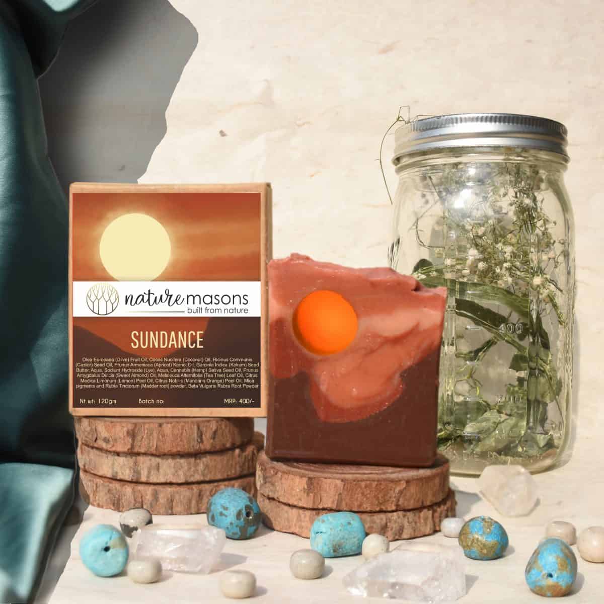 Artisanal Cold Process Soap - Sundance The Nature Masons