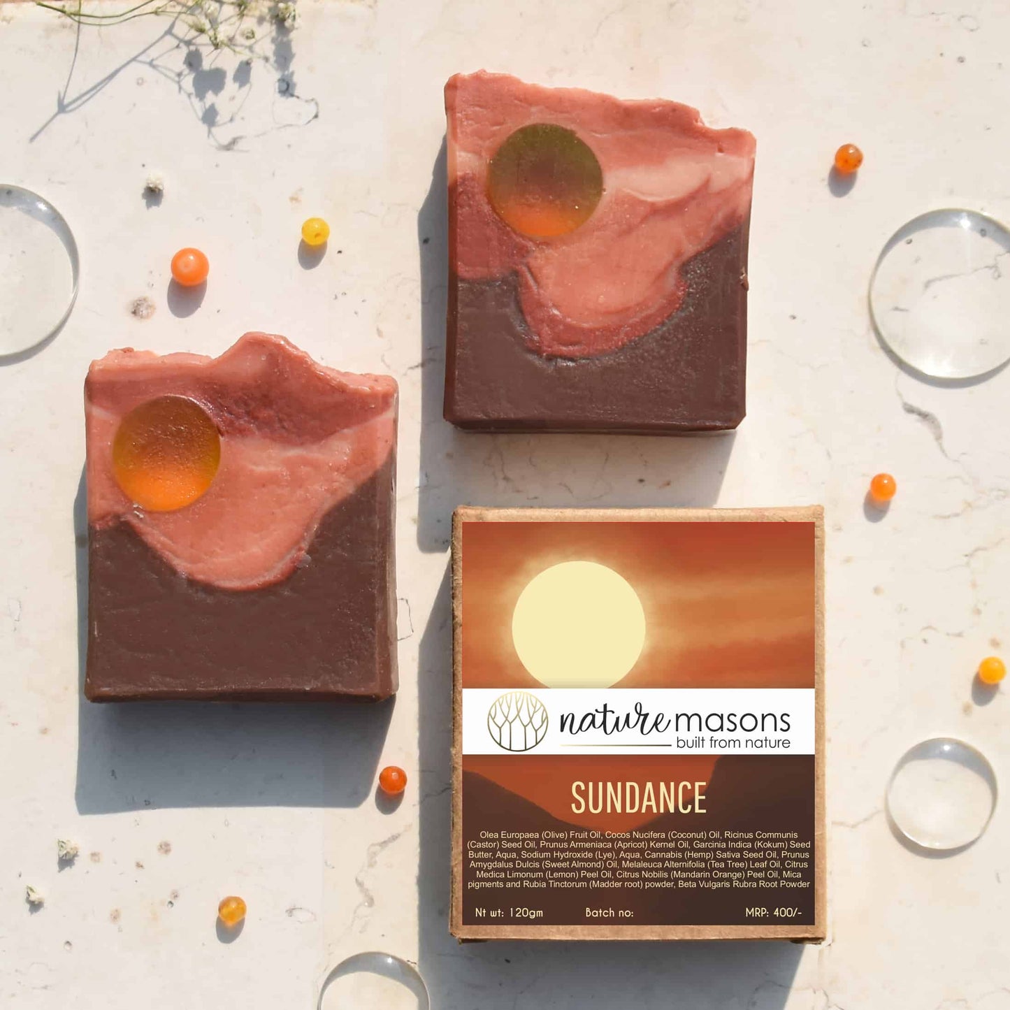Artisanal Cold Process Soap - Sundance The Nature Masons