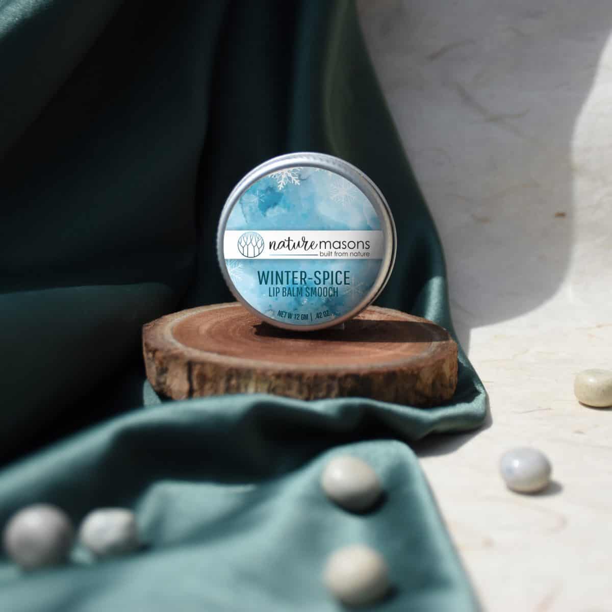 Winter Spice Lip Balm Smooch The Nature Masons