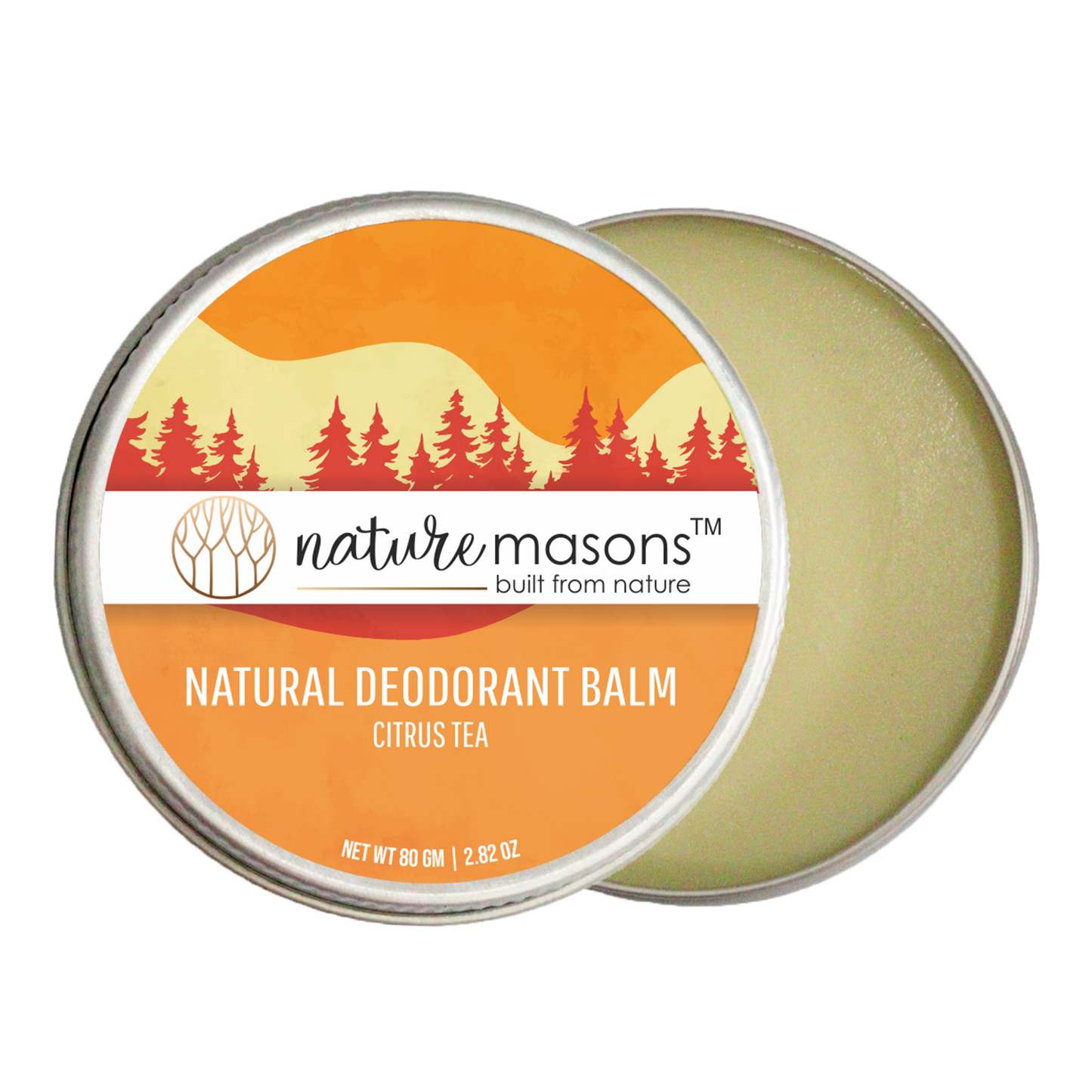 Citrus Tea - Natural Deodorant The Nature Masons