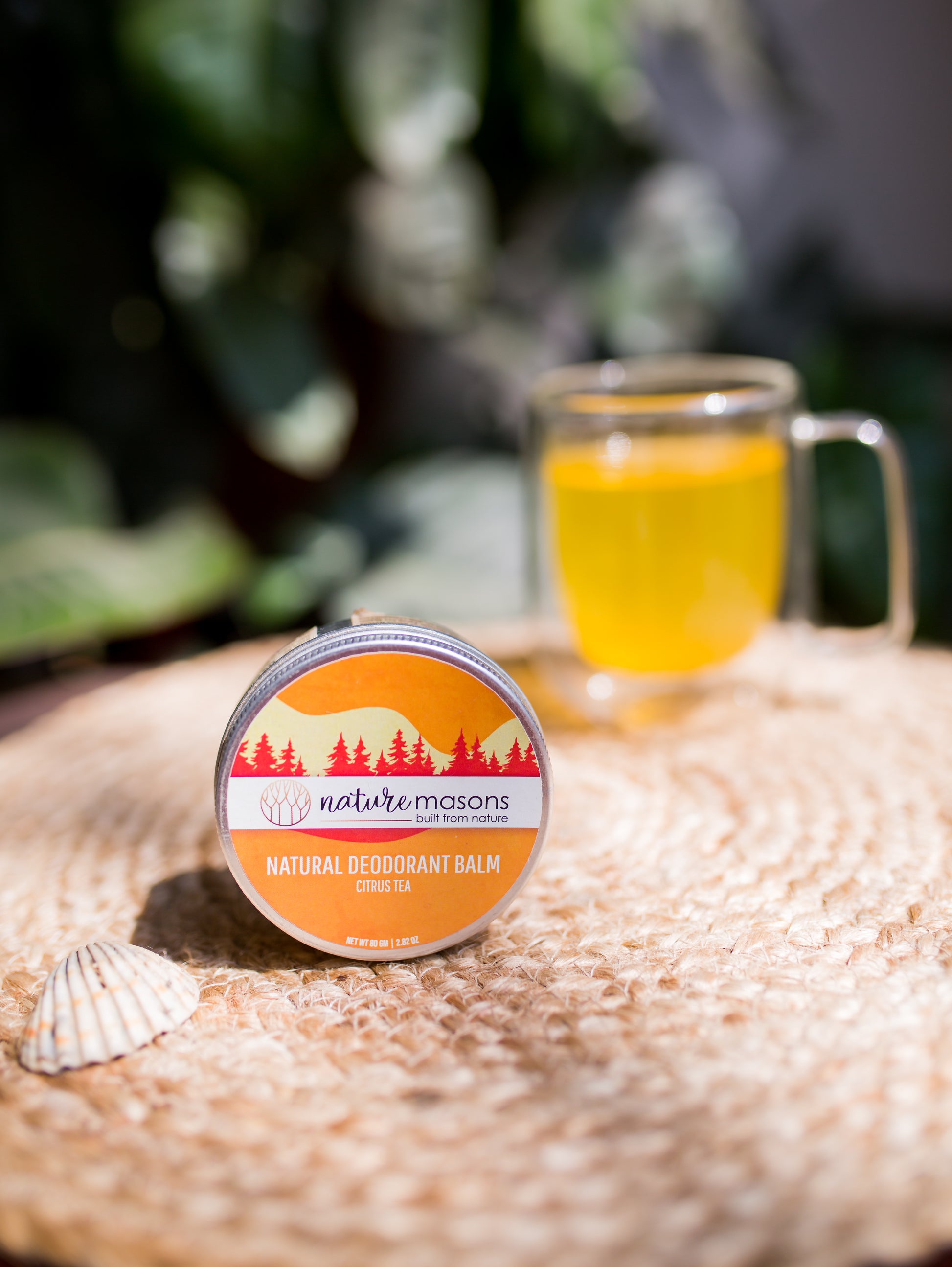 Citrus Tea - Natural Deodorant The Nature Masons