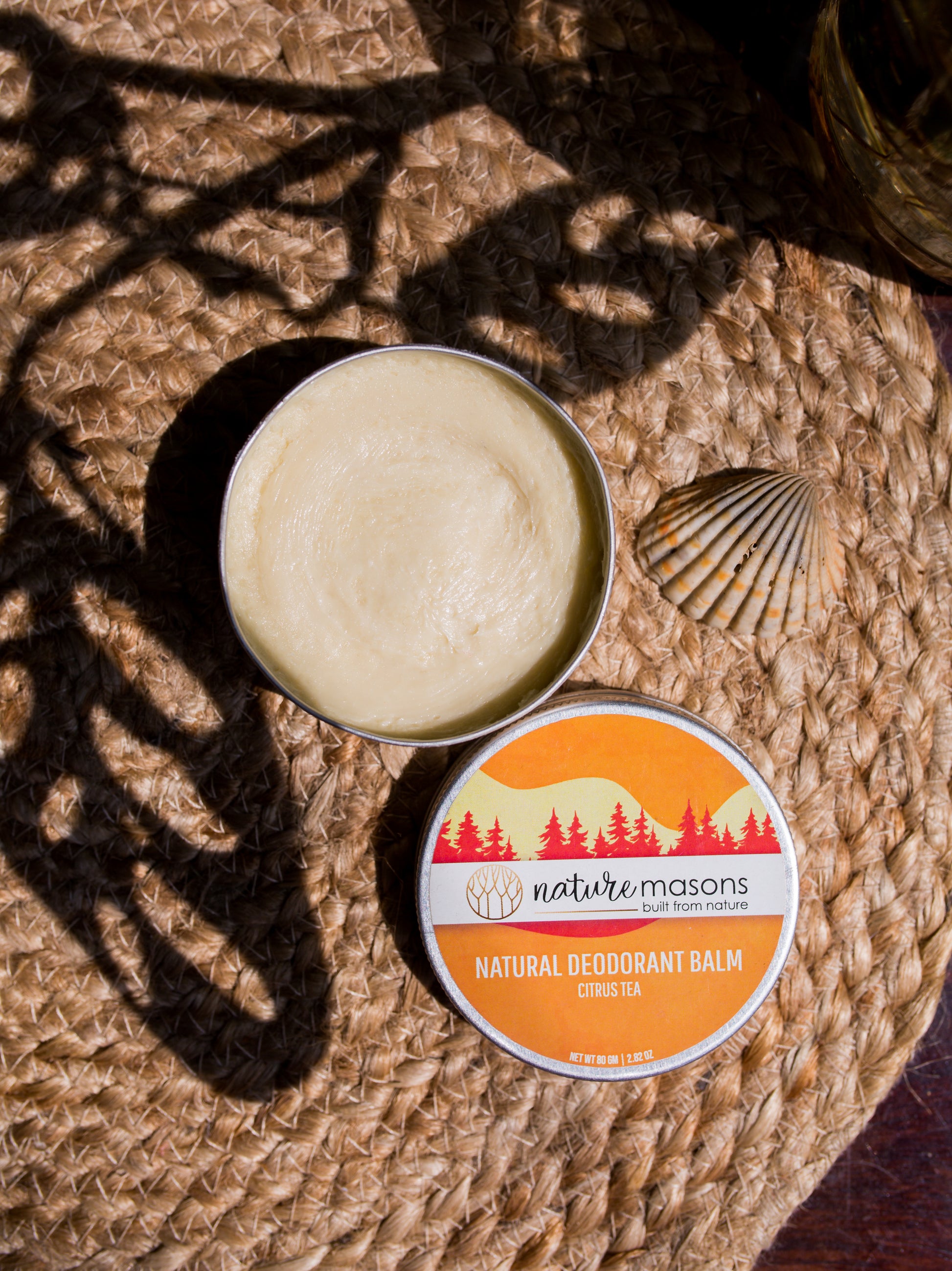 Citrus Tea - Natural Deodorant The Nature Masons