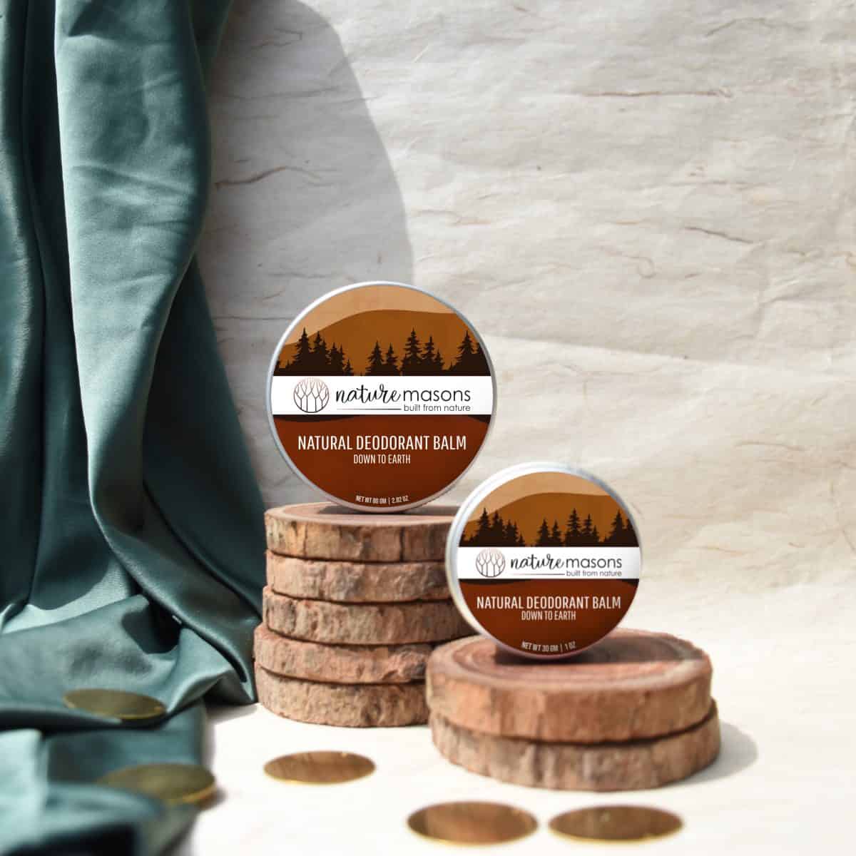 Down to Earth - Natural Deodorant The Nature Masons
