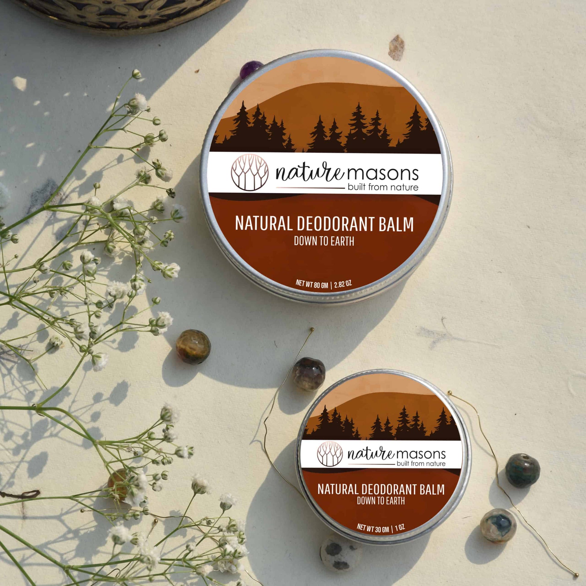 Down to Earth - Natural Deodorant The Nature Masons