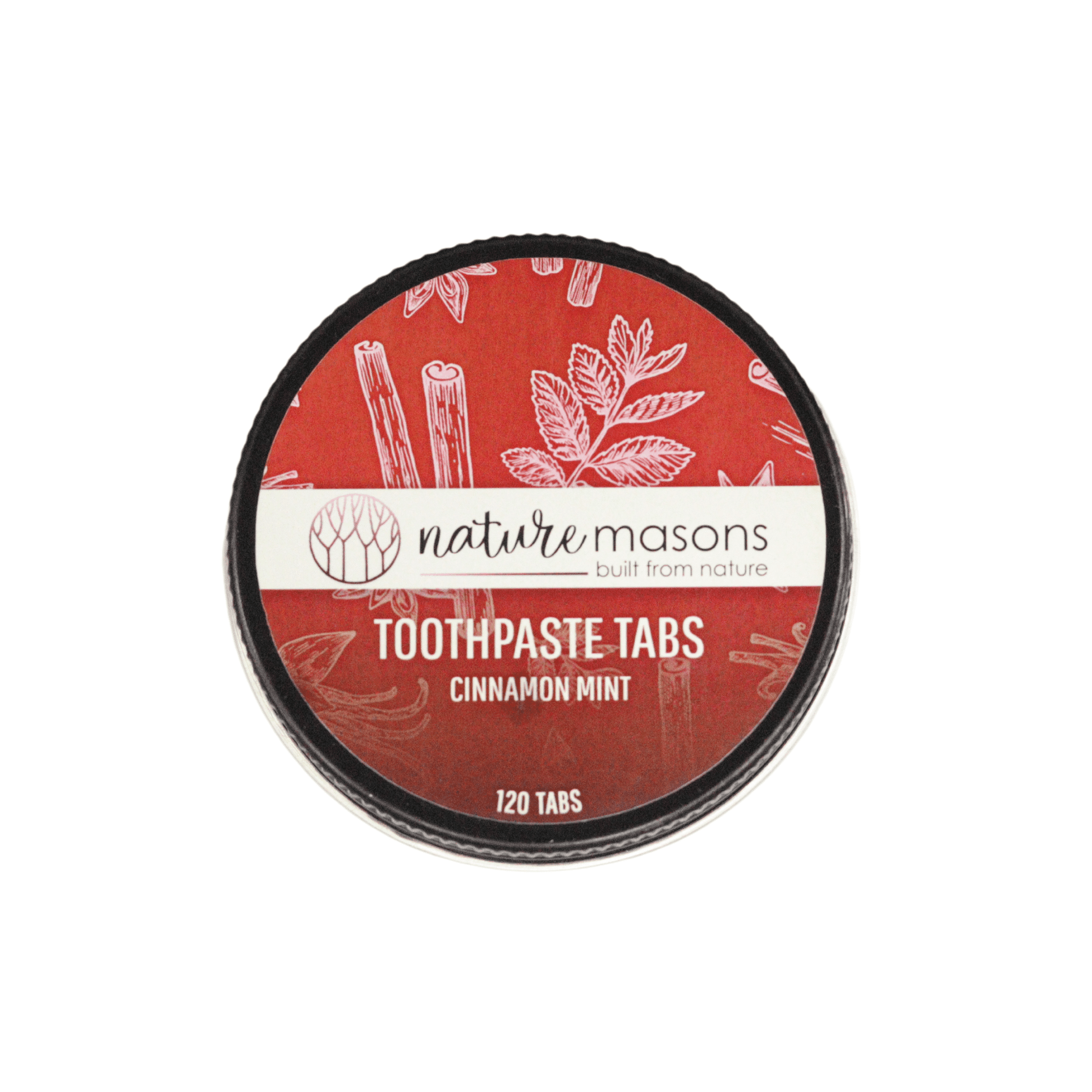 Toothpaste Tablets - Cinnamon Mint The Nature Masons