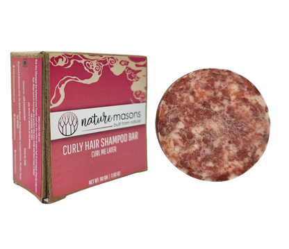 Curl Me Later - Curly Hair Shampoo Bar (Sulphate Free) The Nature Masons