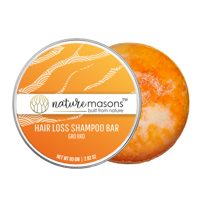 Grow Bro - Hair Loss Shampoo Bar (Sulphate Free) The Nature Masons