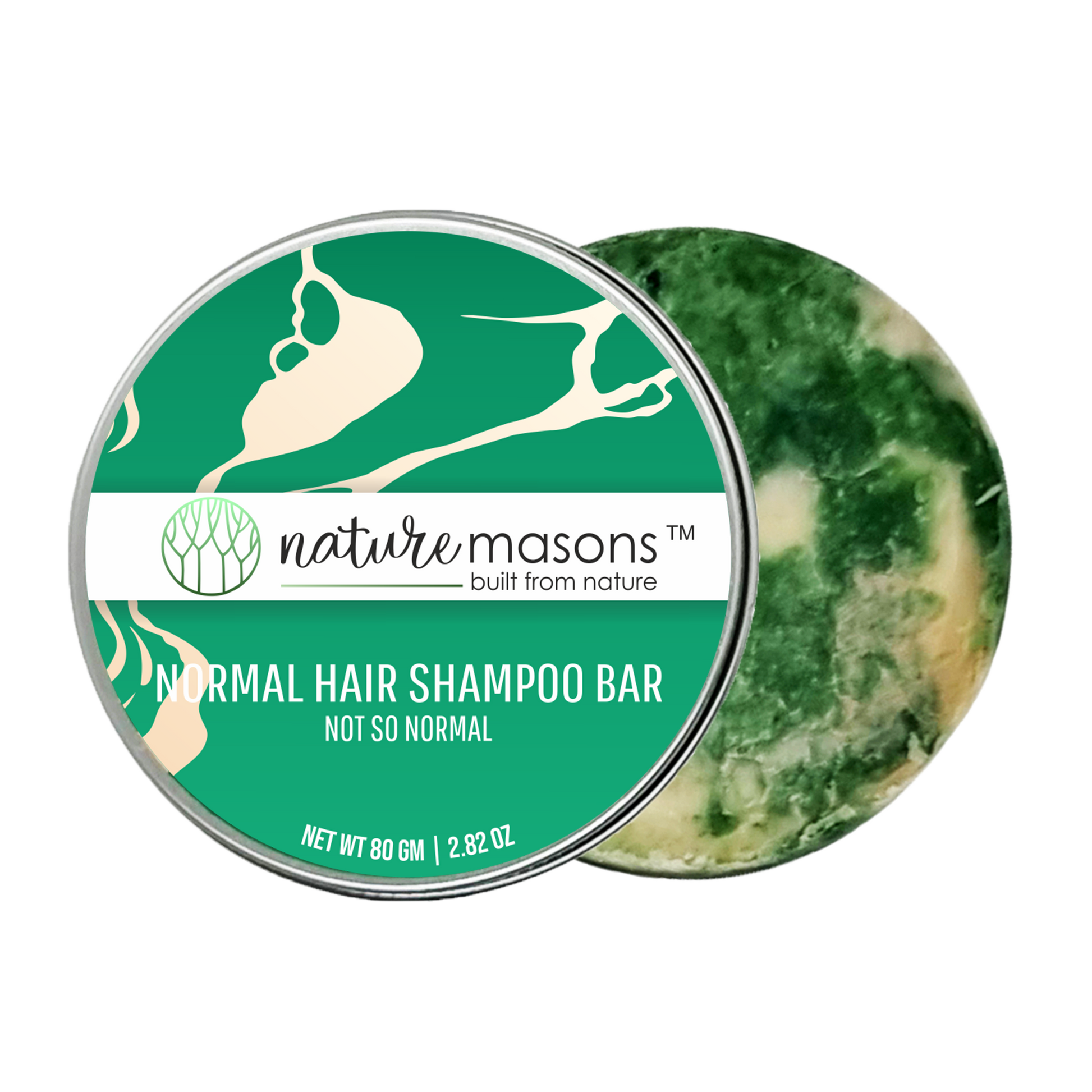 Not so Normal- Normal Hair Shampoo Bar (Sulphate Free) The Nature Masons