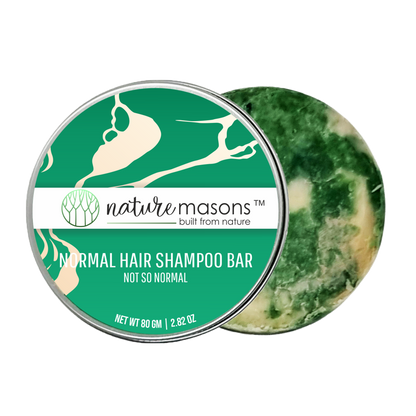 Not so Normal- Normal Hair Shampoo Bar (Sulphate Free) The Nature Masons